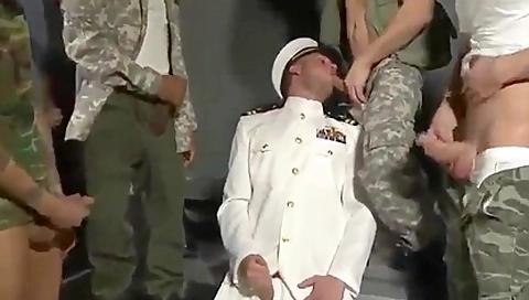 An Officer And A Cumslut